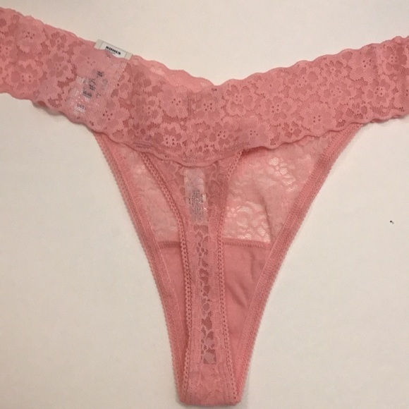 SO new bundle of multi color cotton/ lace thongs sz M - Picture 9 of 9